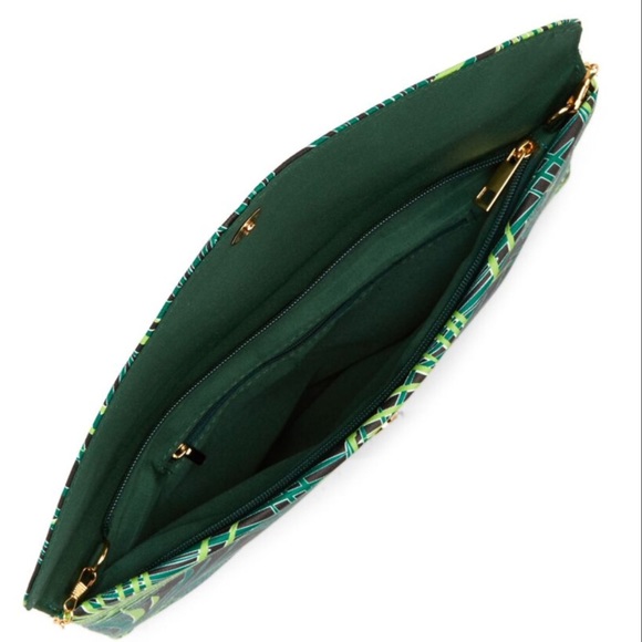 NWT! Tropical Leaf Envelope Clutch - Oversized! 🌟Closet Crush HP🌟 - Picture 3 of 3